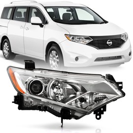 ACANII - For [Halogen Model] 2012-2017 Nissan Quest Van Factory Projector Headlight Headlamp Replacement Passenger Side