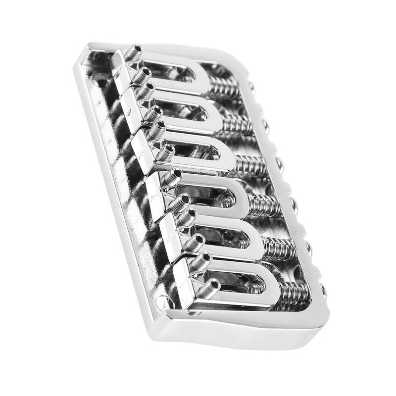 Electric Guitar Fixed Bridge Metal Adjustable Professional Guitar Fixed Bridge
