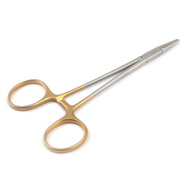 Tc Derf Needle Holder 5" Serrated Tungsten Carbide Inserts Stainless Steel T/C by G.S ONLINE STORE