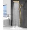 Dual Handheld Shower Head Combo, 2-in-1 Rain Shower Heads System