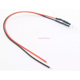 Universal Super Bright BLUE LED with Leads 12 Volt 5mm Ham Amateur Radio Gear CB Auto Car