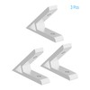 FOCMKEAS 3PCS 45 Degree Angle 2020 Aluminum Corner Brackets Profile
