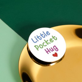 Pocket Hug Back to School Gifts for Students, Inspirational Gifts for Boys Girls, First Day of School, Off to College Gifts, New College Gifts, Birthday Gifts for Her?Gifts for Son Daughter