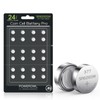 POWEROWL SR626SW 377 Watch Battery 24 Pack - High Capacity