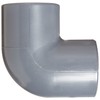 Spears 806 Series PVC Pipe Fitting, 90 Degree Elbow, Schedule