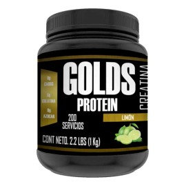 Creatina Monohidratada 1kg En Polvo Golds Protein 200servis