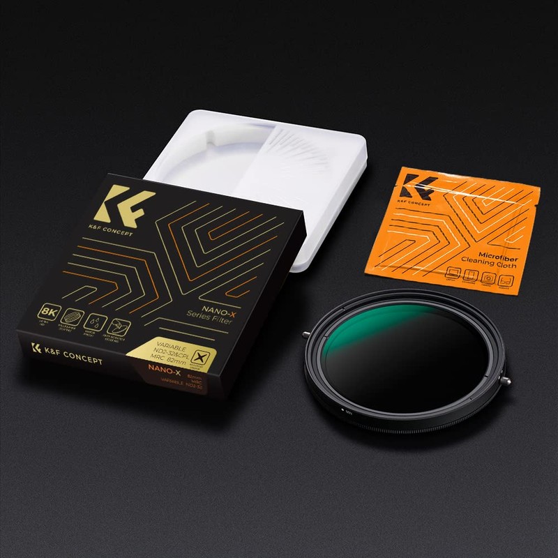 K&F Concept Nano-X ND Filter 82 mm CPL&ND2-ND32 2-in-1 Multifunctional