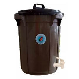 Like Shop Bote De Plástico  Para Agua Con Llave De 45 Litros