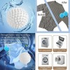 Trockner Ball,8pcs Trocknerbälle für Wäschetrockner, Wiederverwendbare Waschball,Waschkugel Trocknerkugeln für Waschmaschine,Dryer