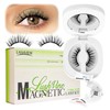 LASHVIEW Magnetic Eyelashes with Applicator, Reusable Soft Magnetic Eyelashes Natural
