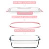 FAWLES 12 Pack Glass Storage Containers with Lids, Leak-Proof Meal