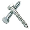 M12 x 40 Coach Screws Zinc Pack of 4