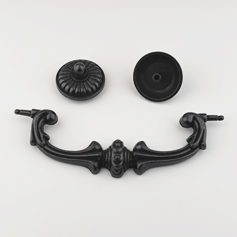 MuDuJia 10-Pack 5" C-C (5 Inch Centers) Bail Drawer Pull