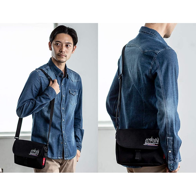 Manhattan Portage JAL Original JAL Order-Order Model Mini Shoulder Farrockaway