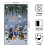 Giwawa Winter Dog Towel Set of 2, Christmas Trees Snowman