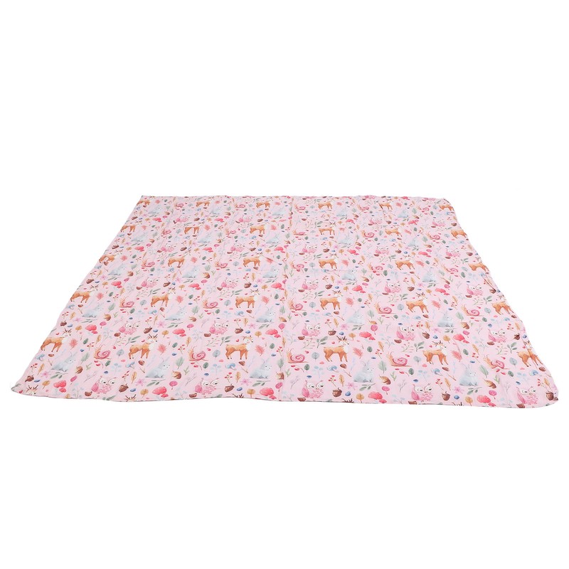 Baby Swaddle Blanket Bamboo Fiber Cotton Cute Patterns Infant Bath