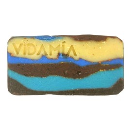 Vidamía Jabón Artesanal Gde Leche Almendras Exfoliante Vegano