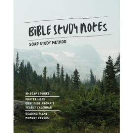 SOAP Bible Study Journal for Men: All-in-one notebook for prayer lists, sermon notes & gratitude diary for Christians