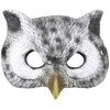 Boland 56735 Semi-Mask Owl Shaped 24 x 17 cm Grey