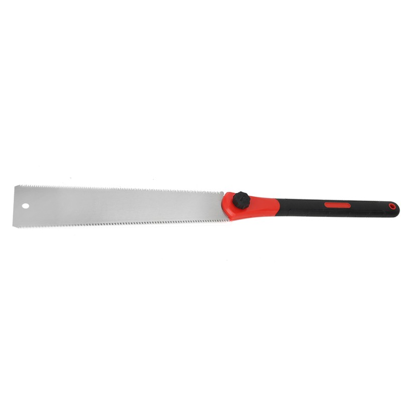 DoubleSided Saw TPR Handle Double Edge Handsaw for Woodworking Cutting
