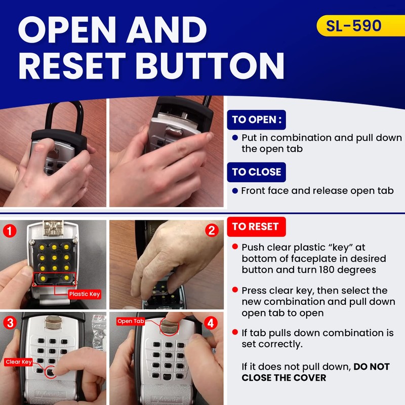 KeyGuard Pro SL-590-Cvr Outdoor Lock Box with Protective Rubber Cover