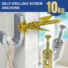 Self Drilling Anchors with Screws Carbon Steel Expansion Screws Set
