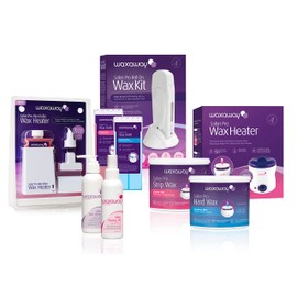 Waxaway Salon Pro Creme Berry Twist Hard Wax 400ml for Professional Salon Quality Hair Removal from your Home