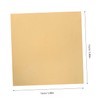 VILLFUL 2pcs Brass Plate Set for DIY Crafts Models Electrical