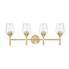 Sunset Lighting F27014-18 Sunset VANITY, CHAMPAGNE GOLD