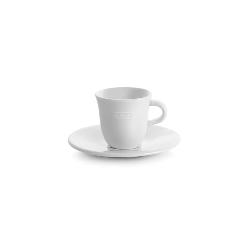 De'Longhi DLSC308 Espresso Coffee Cups for Espresso, Dopio, 2 Pieces,