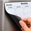 Magnetic Dry Erase Monthly Calendar for Refrigerator – Reusable Family