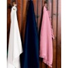 Towels Plus By Anvil Fringed Fingertip Towel With Corner Grommet