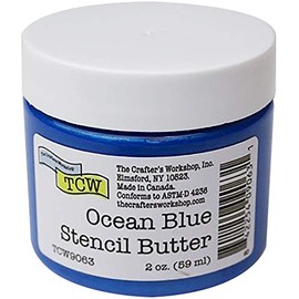 Crafters Workshop Ocean Blue Stencil Butter 2OZ