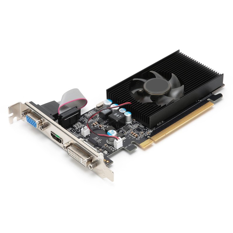 PUSOKEI GT210 1G 64bit Graphics Card, PCI Express 2.0 DDR2