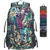 BECOJADDE Hiking Backpack Men Women 40L Ultralight Foldable Backpack Waterproof