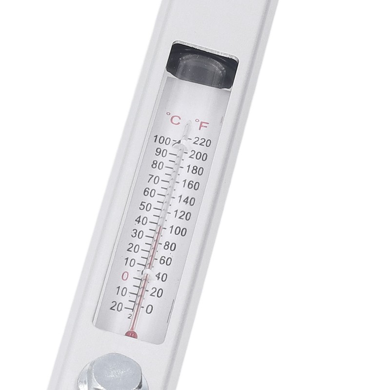 Oil Liquid Level Gauge Alloy Glass Self Sealing Clear Display