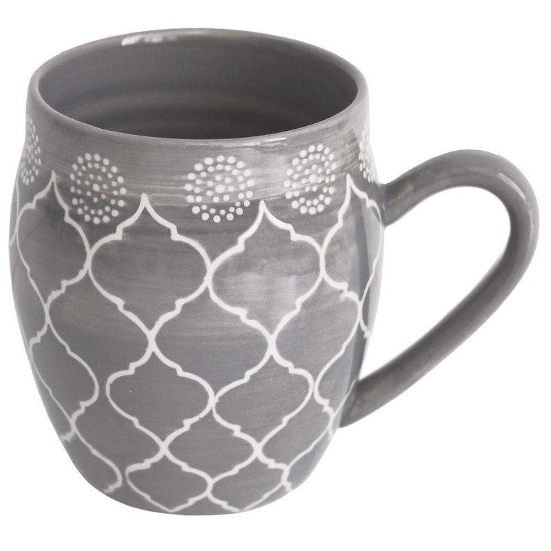 MOROCCAN GREY 16 PIECE DINNERWARE SET