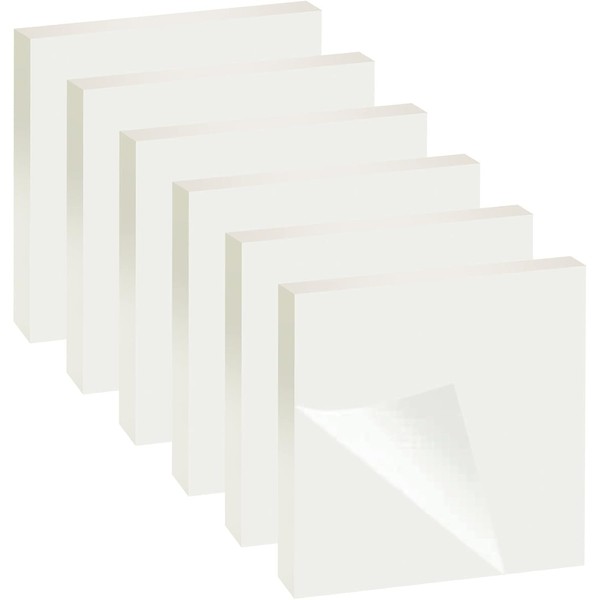 300 Sheets Transparent Sticky Notes 75 x 75 mm Waterproof