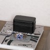 ROTHWELL 2 Watch Travel Case for Men | Compact PU