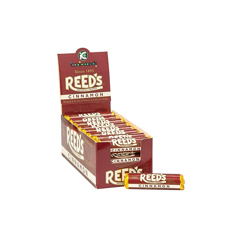 Reed’s Cinnamon Candy Rolls | Traditional Cinnamon Hard Candy |