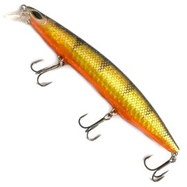 Seika Pro Nightveit Junior Wobbler 12.5 cm 19 g - Zander Wobbler, Colour: Riverfighters Perch