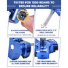 ERAYCO 4PCS Triple Blade PVC Pipe Reamer Kit, Plastic Pipe