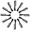 FOMIYES 12pcs Plastic Hair Cutting Combs Durable Lightweight Detangling Hairdressing