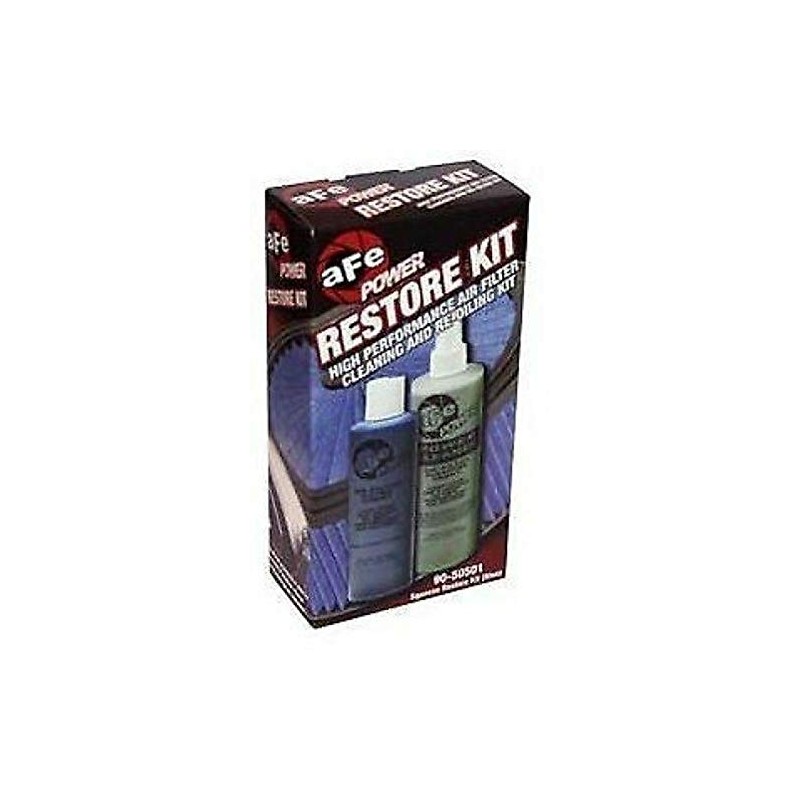 aFe Air Filter Restore Kit Cleaner w/Oil Squeeze Bottle Blue