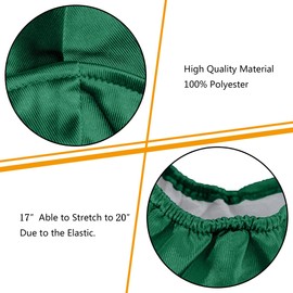 GradPlaza Shiny Kindergarten and Preschool Graduation Cap 2024 2025 Tassel Year Charm Kids Graduation Cap Forest Green