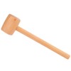 Diydeg Beech Wood Mallet, High Hardness, Damage-free Striking, Ideal for