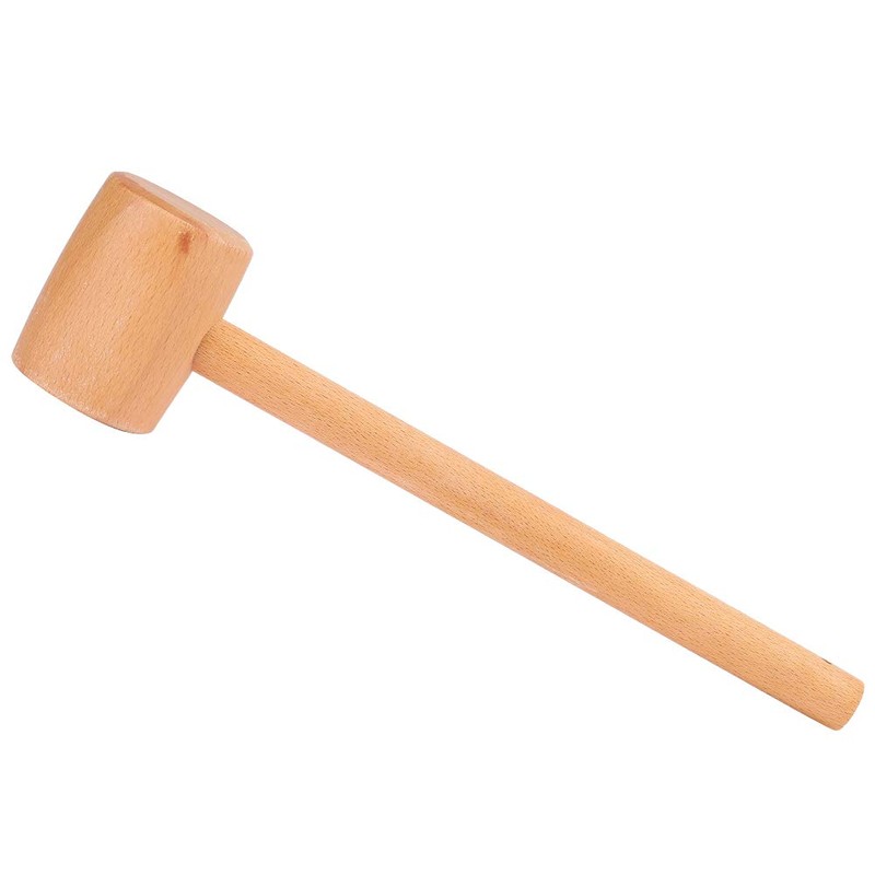 Diydeg Beech Wood Mallet, High Hardness, Damage-free Striking, Ideal for