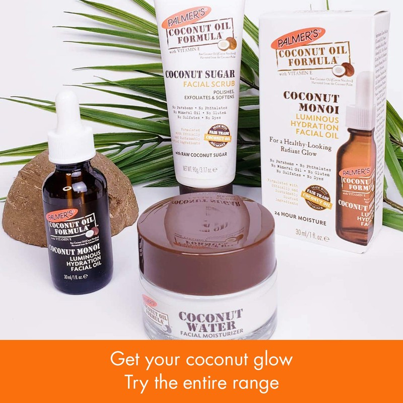 Palmer's Coconut Oil Formula Coconut Monoi Luminous Hydration Facial Oil,