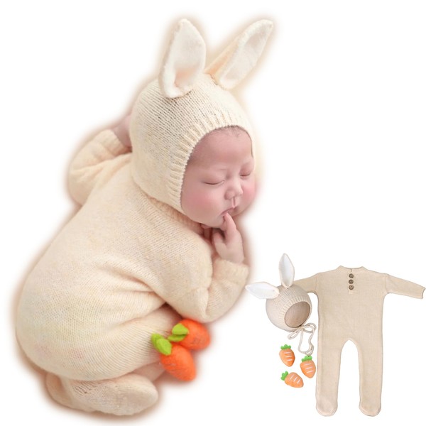 Zeroest Newborn Easter Photography Props Outfit Bunny Photo Prop Costume