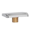 G1/2 Male Thread SPA Bathtub Faucet Stainless Steel Waterfall Spout